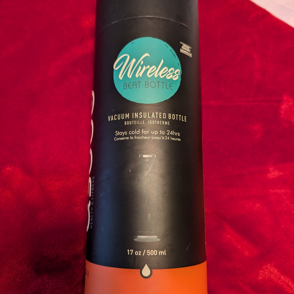 Wireless Speaker Beat Bottle - Black